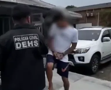 Lutador é preso por matar a pedradas atual namorado da ex em Manaus