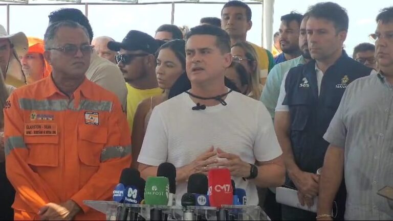 Manaus deve receber recursos federais para próximas estapas da ‘Operação Estiagem’, afirma prefeito