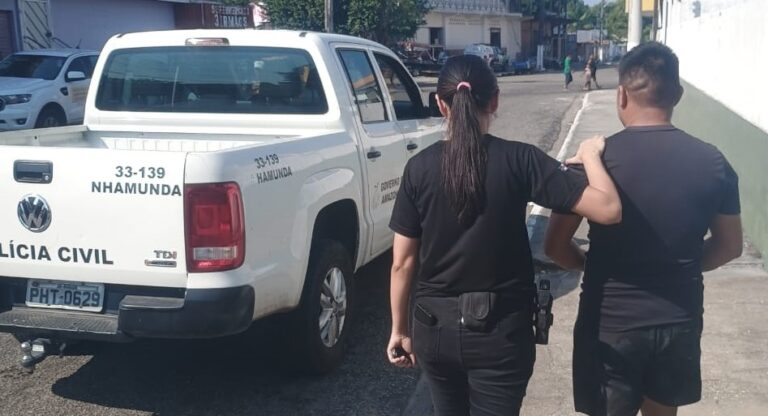 Suspeito de estupro é preso por descumprir medida protetiva em Nhamundá
