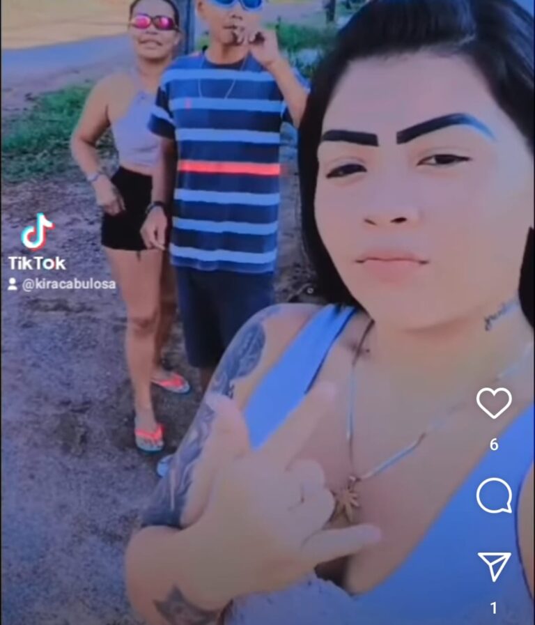 Grávida morta com 8 tiros postava fotos em apologia à facção criminosa em Roraima