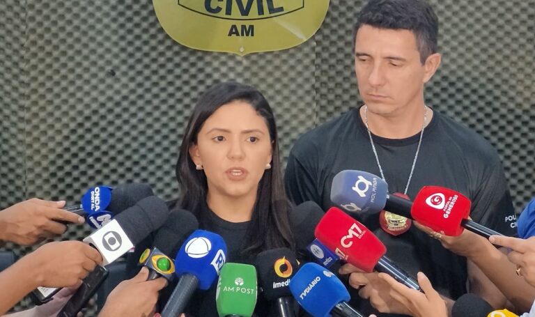 VÍDEO: Delegada da PC-AM fala sobre homem que se passava por policial para cometer crimes: "Tinha colete do FBI"