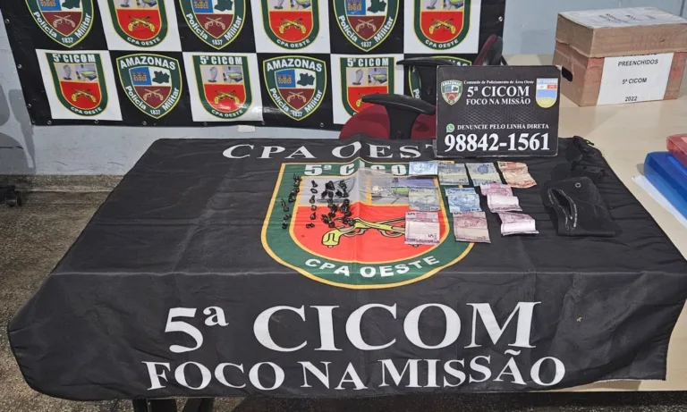 Seis homens são presos por tráfico de drogas em Manaus e no interior do Amazonas