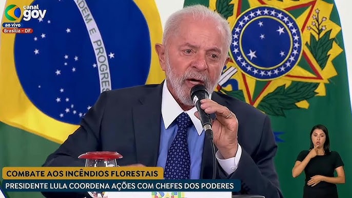 VÍDEO: Lula diz que Brasil "não estava preparado" para enfrentar incêndios