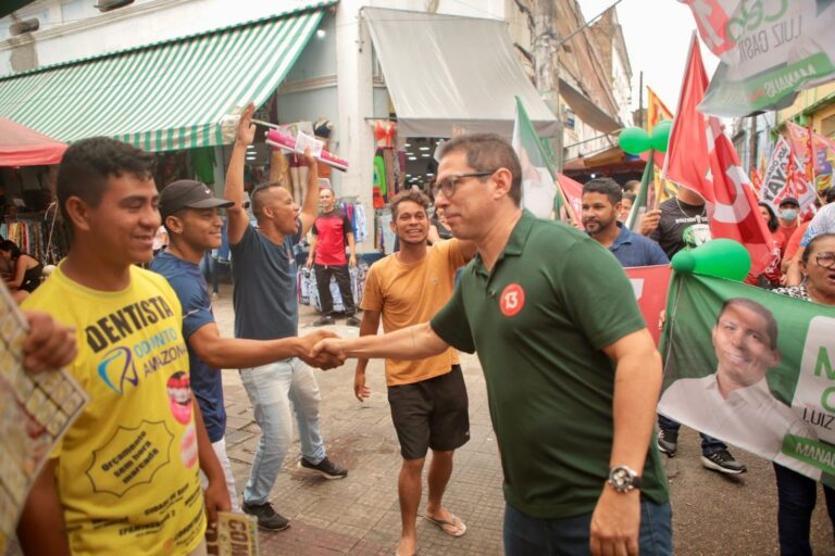 ELEIÇÕES 2024 – Marcelo Ramos: proposta “Ame Centro” explicada em caminhada