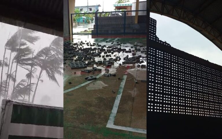 Moradores estão desesperados com o rastro de destruição deixado por um temporal nesta quarta-feira (18/09), no município de Manacapuru