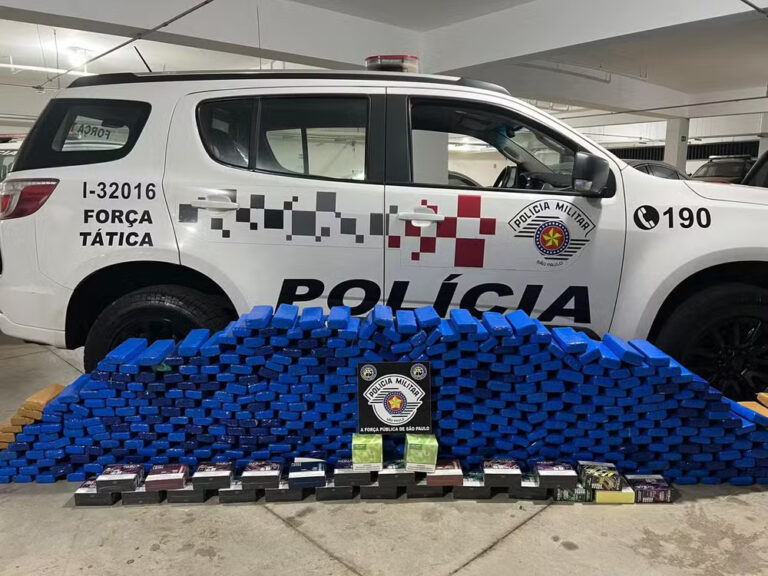 SP: Policiais paraguaios são presos junto com estudantes de medicina transportando maconha e cigarros eletrônicos