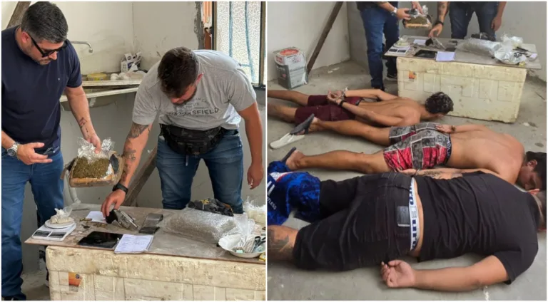 Casa no Colônia Oliveira Machado era usada como laboratório de drogas por facção criminosa