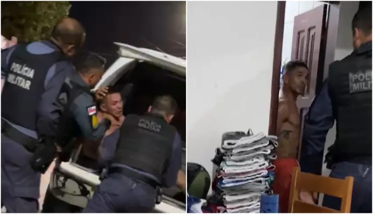 VÍDEO: criminoso invade casa para roubar e chora ao ser preso em Manaus