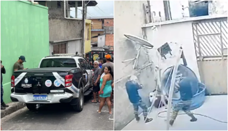 Vídeo mostra momento em que homem é executado por dupla encapuzada no Coroado