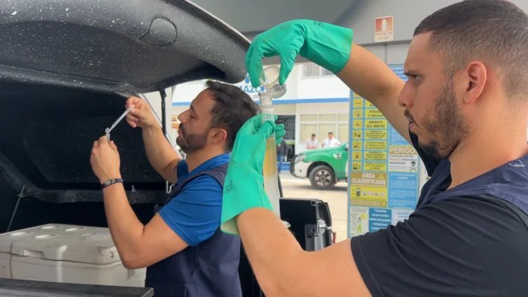 Operação integrada fiscaliza postos de combustíveis na zona Norte de Manaus