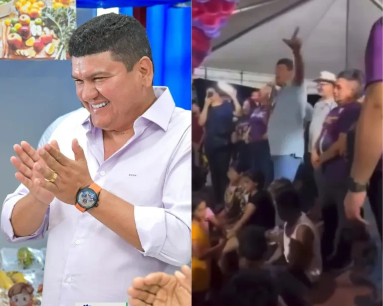 Prefeito de Careiro Castanho chama população de “macumbeira” e “do Satanás” durante comício
