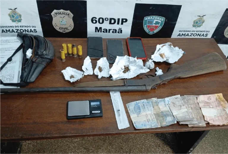 Homem que usava casa para venda de drogas é preso em Maraã
