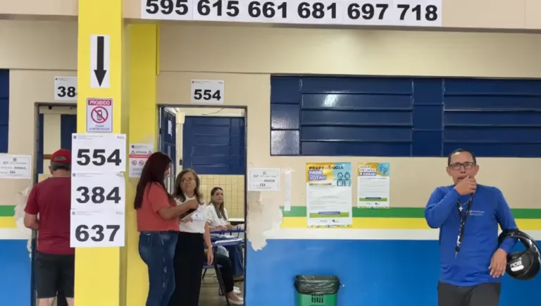 Eleições 2024: começa votação do 2° turno em Manaus