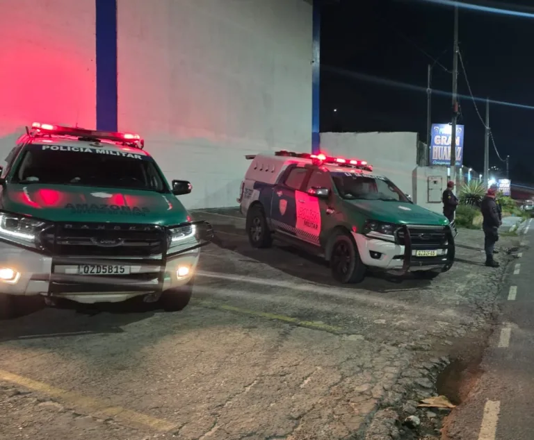 Após abordagem policial, três foragidos da Justiça são presos em Manaus