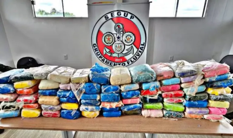 Mais de 75 kg de drogas são encontrados dentro de carretas no Pará