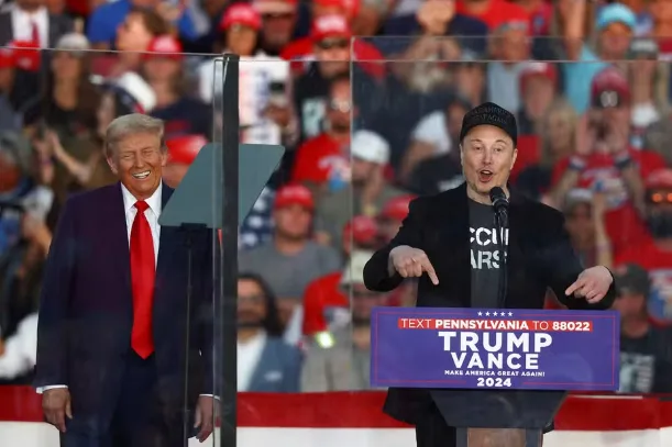 Trump anuncia Elon Musk para comandar ‘Departamento de Eficiência’ nos EUA