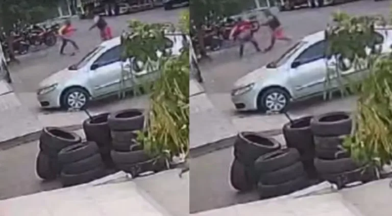 VÍDEO: Mototaxista é preso suspeito de matar colega a facadas durante discussão, no Ceará