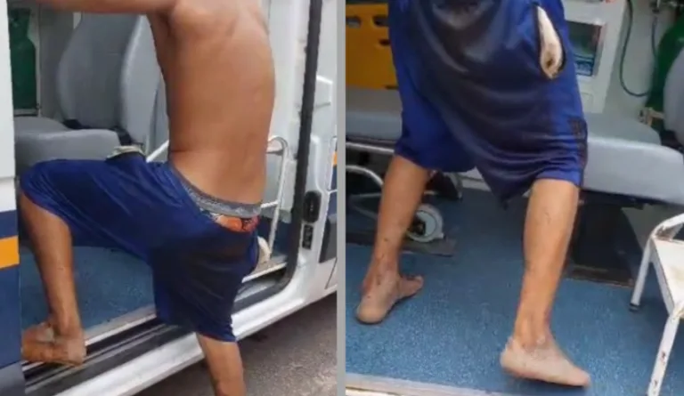VÍDEO: Suspeito de assalto leva tiro na bunda no município de Tefé