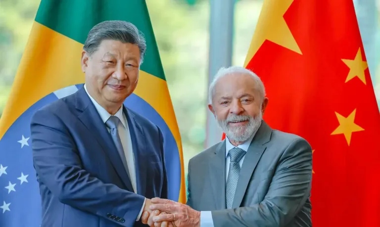 presidente da China, Xi Jinping e Lula