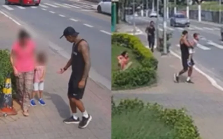 Homem que tentou sequestrar criança passou a noite em rave, diz amigo