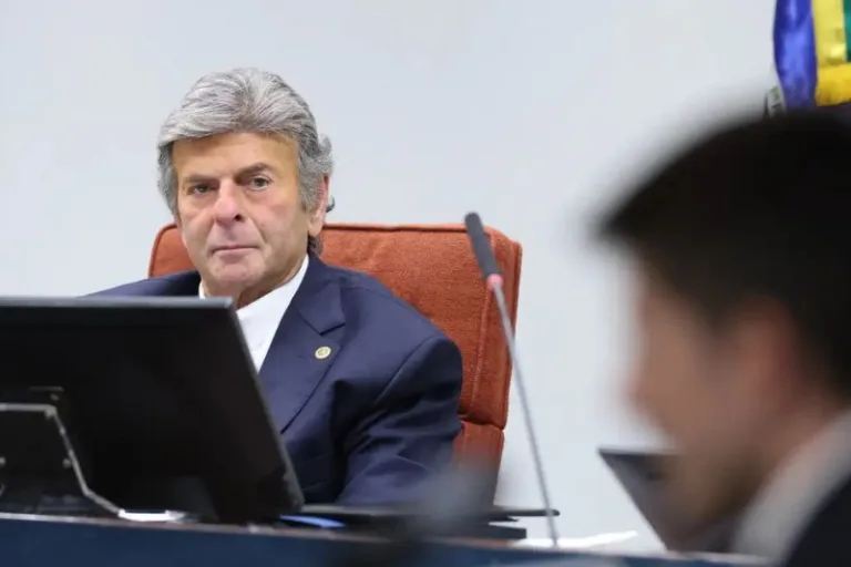 O ministro do STF, Luiz Fux