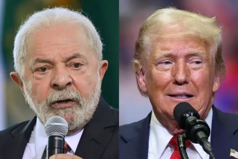Lula e Donald Trump