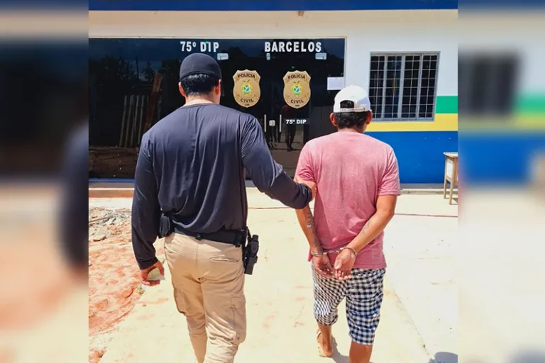 Em Barcelos, homem condenado a 20 anos de reclusão por latrocínio é preso