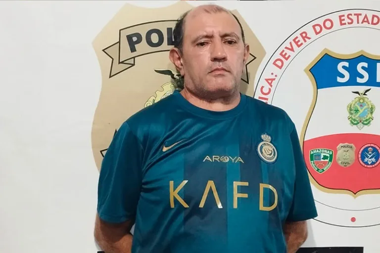 Marçal foi preso em flagrante e levado para a delegacia (Foto: Divulgação)