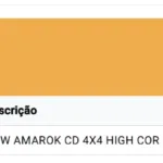 Amarok no valor de R$ 9.5 mil