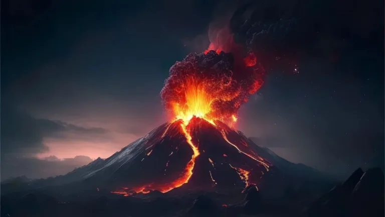 Aquecimento do planeta devido às mudanças climáticas trará um impacto negativo maior no caso de uma erupção vulcânica massiva