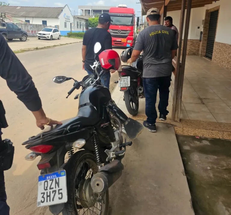 Polícia apreende cinco motocicletas roubadas em Itapiranga