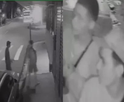 VÍDEO: Vândalos tentam destruir contador de energia em Manaus