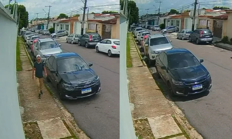 Homem sequer cobre o rosto