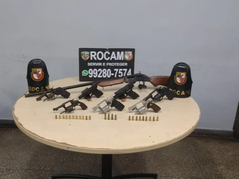 Jovem é preso ao guardar 8 armas escondidas para traficante em Manaus