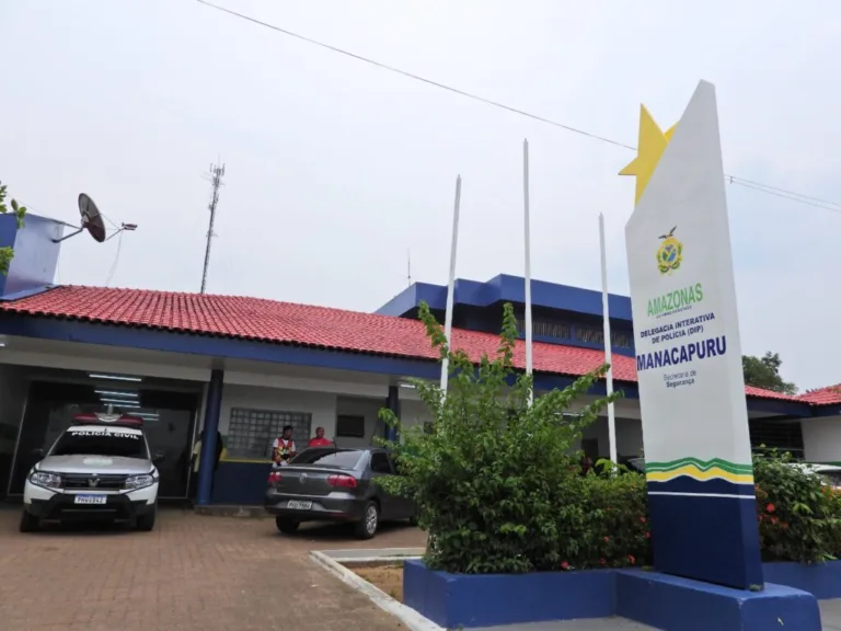 Delegacia de Manacapuru. (FOTO: Reprodução)