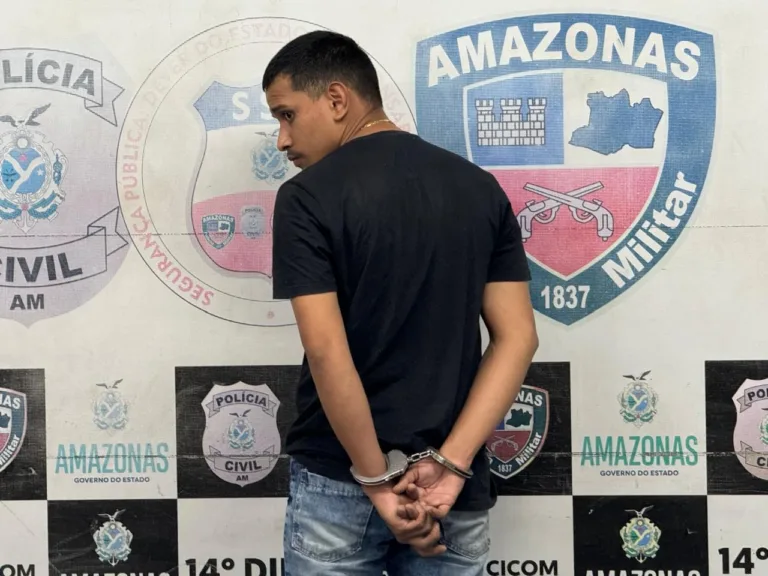 Homem preso após portar Arma e Drogas. (FOTO: Reprodução)