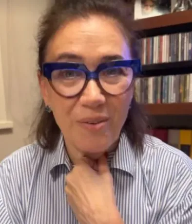 Atriz Lilia Cabral cai durante gravação de novela