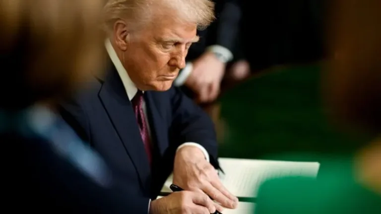Donald Trump assina primeiros atos como presidente dos EUA