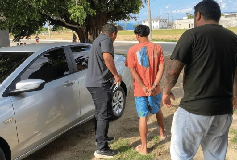Udson da Silva foi preso por tráfico de drogas (Foto: Divulgação/PC-AM)
