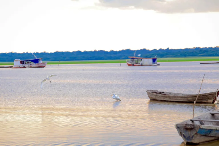 Lago de Coari. (FOTO: Semcom/Coari)