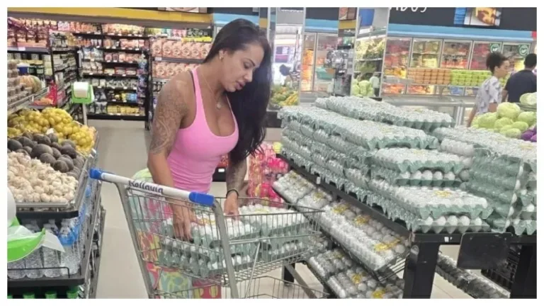Musa fitness bate recorde de Gracyanne e come 50 ovos por dia