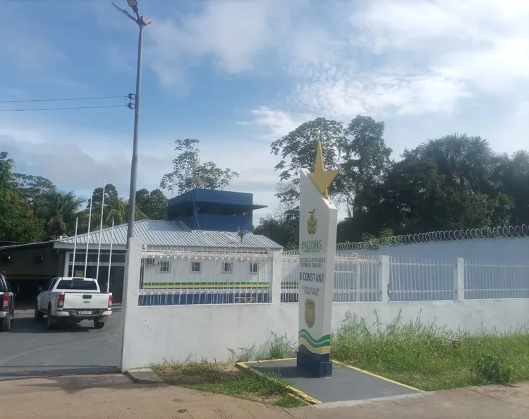 Delegacia de Benjamin Constant. (FOTO: Divulgação/PC-AM)