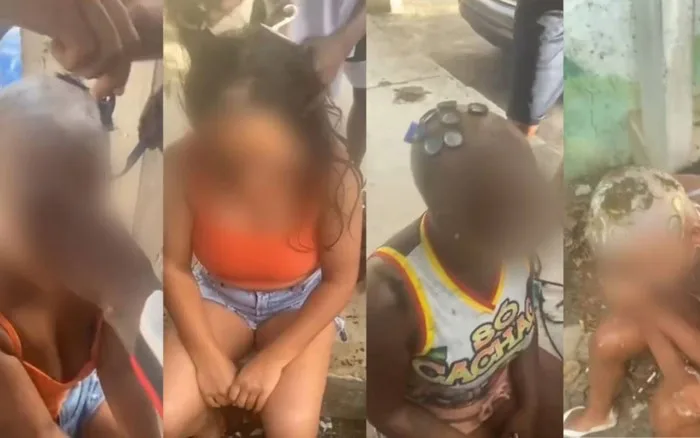 VÍDEO: Mulheres têm cabelos raspados à força, em punição por “fofoca”