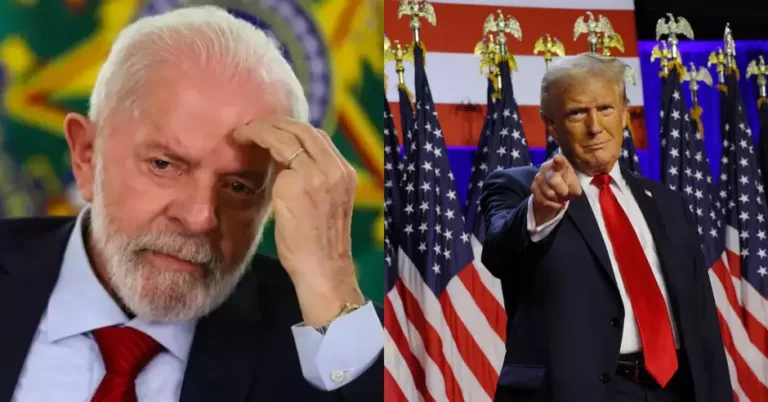 Presidente Lula e Donald Trump
