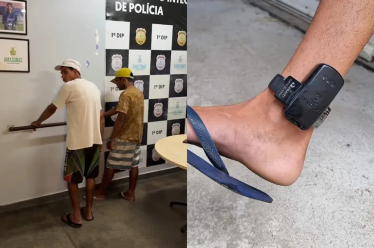 Homem foi encaminhado ao 1º DIP. (FOTO: Reprodução)