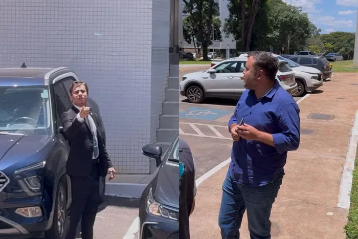 VÍDEO: Nikolas Ferreira bate boca com homem que disse: "Bolsonaro vai ser preso"