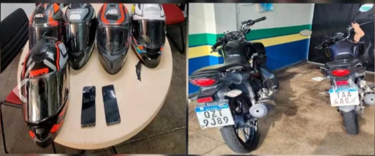Criminosos são presos após furto de capacetes no Porto Chibatão, em Manaus
