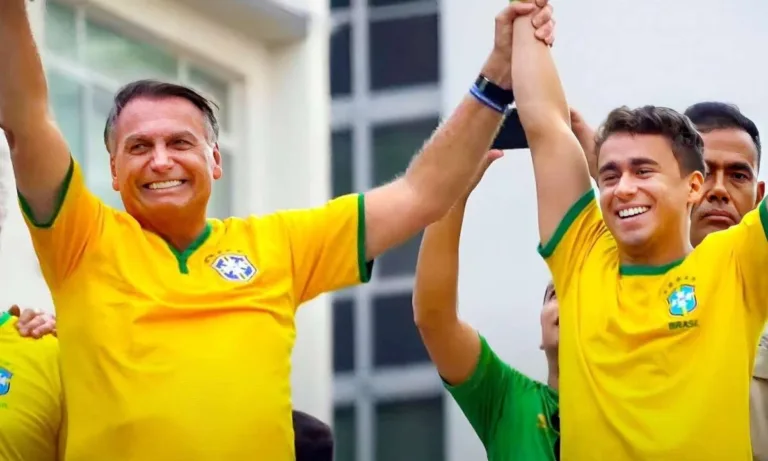 Jair Bolsonaro e Nikolas Ferreira