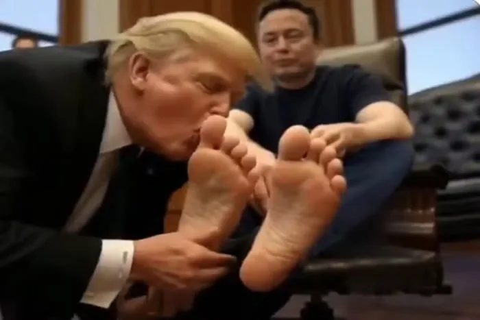 Governo dos EUA inicia investigação sobre vídeo criado por IA em que Trump beija os pés de Musk