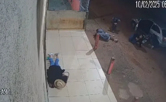 VÍDEO: Casal é preso após tiroteio em distribuidora de bebidas no DF